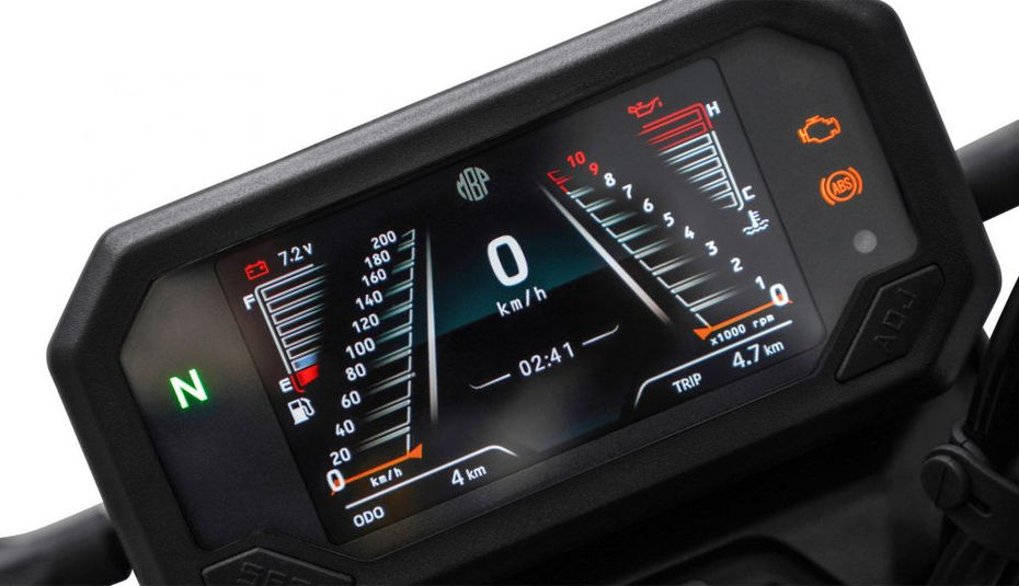 Keeway MBP M502N Console