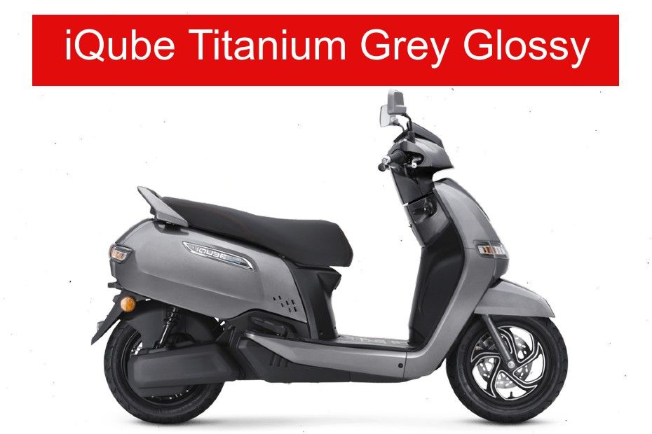 iQube Titanium Grey Glossy