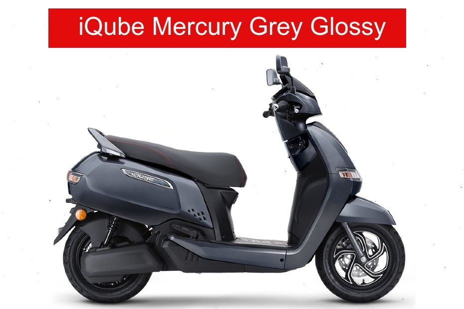 iQube Mercury Grey Glossy