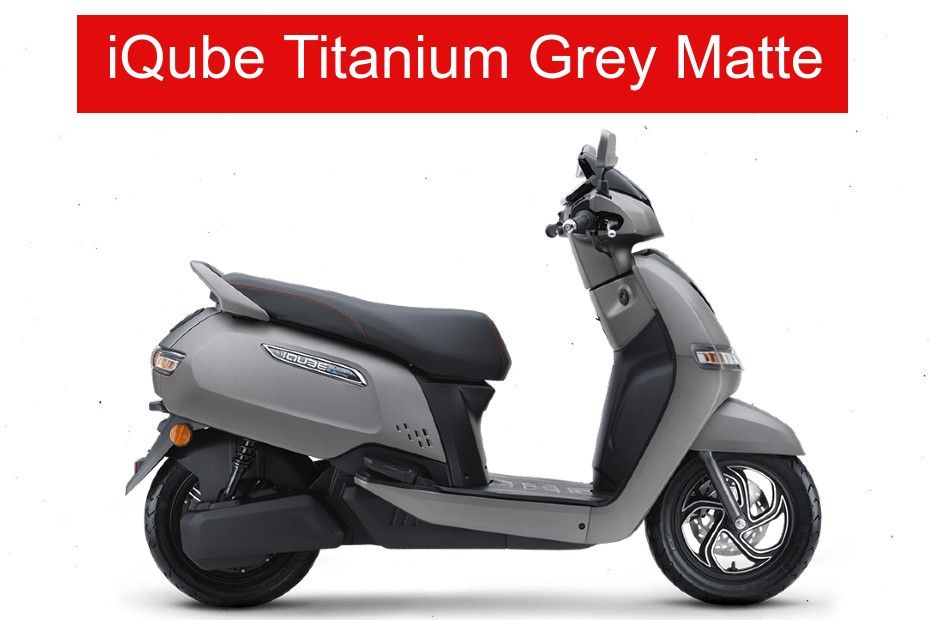iQube Titanium Grey Matte