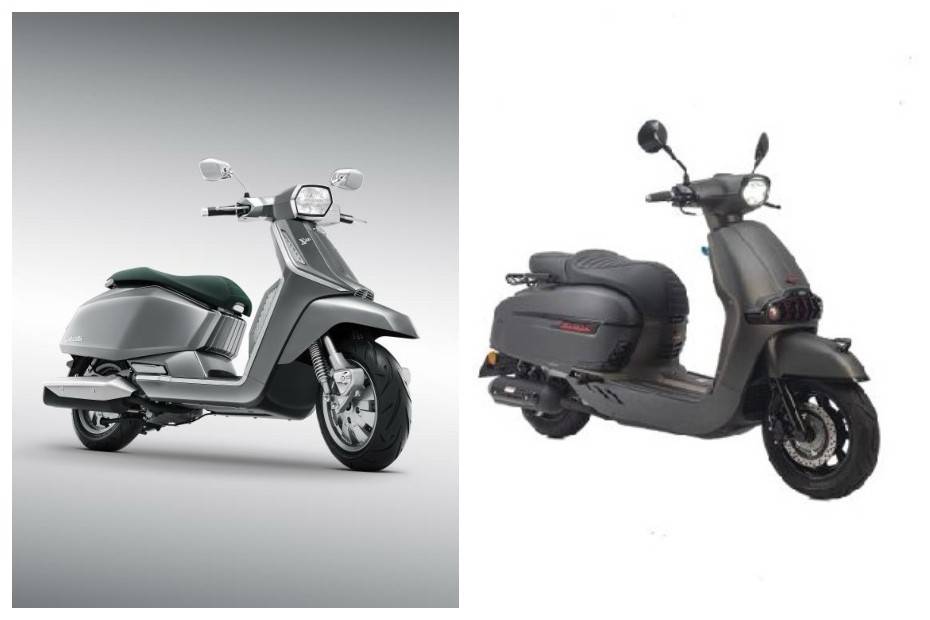 Lambretta G350 Special vs Keeway Sixties 300i: Image Comparison