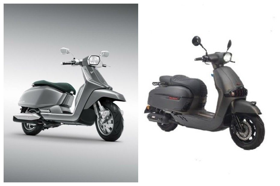 Lambretta G350 Special vs Keeway Sixties 300i: Image Comparison Lambretta G350 Special vs Keeway Sixties 300i: Image Comparison