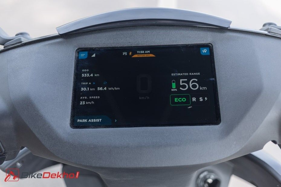 Ather 450X Instrument Cluster