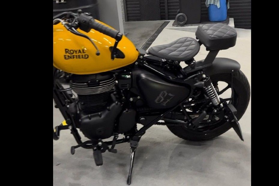 Royal Enfield Meteor 350 Rear Seat