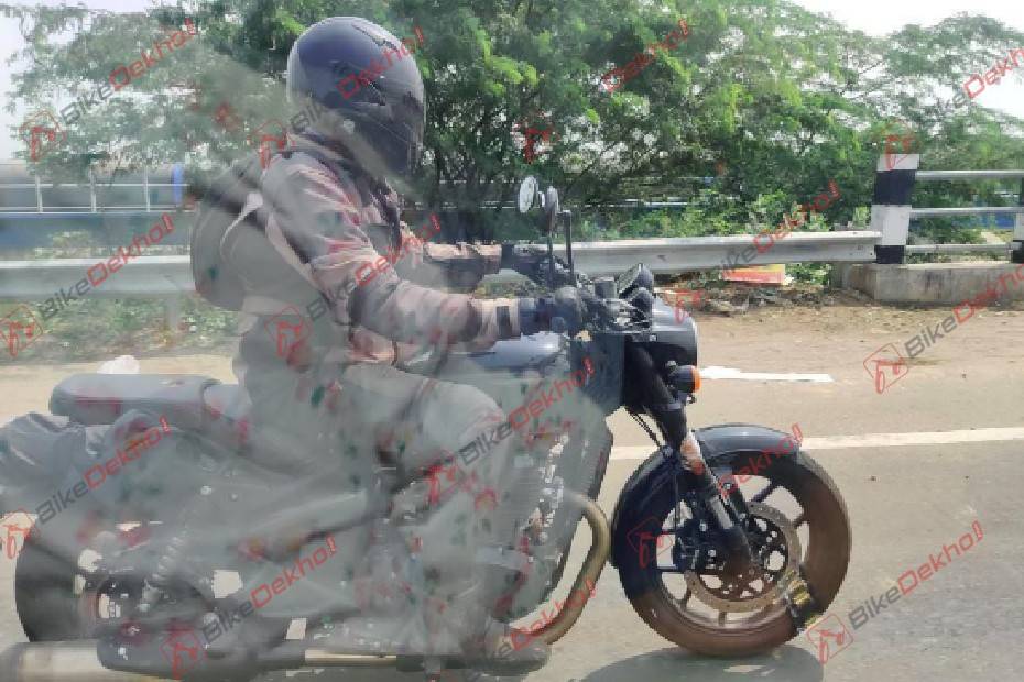 Royal Enfield Shotgun 650 Spotted Testing