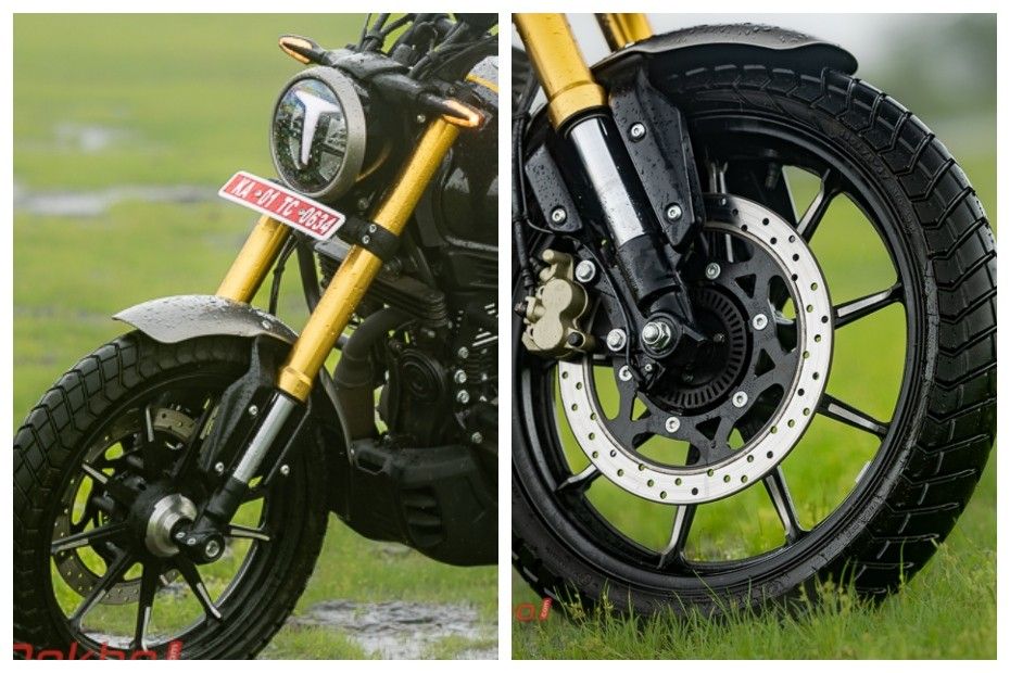 TVS Ronin Suspension And Brakes TVS Ronin Suspension And Brakes