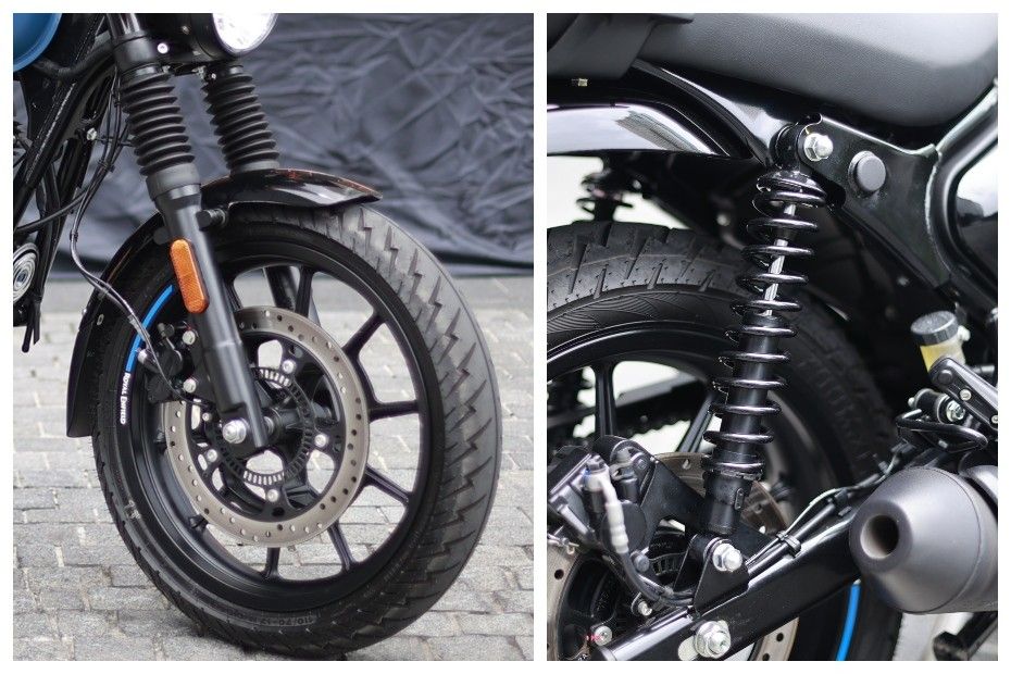 Royal Enfield Hunter 350 Suspension