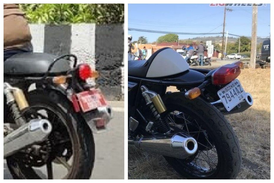 Royal Enfield Continental GT 650 Tail Lamp: Old vs New Royal Enfield Continental GT 650 Tail Lamp: Old vs New