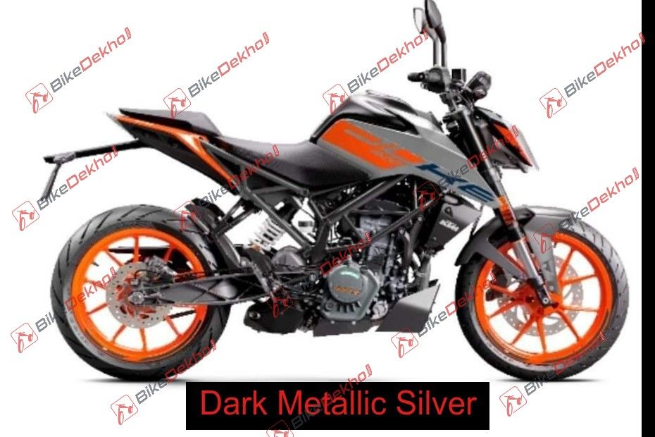 KTM 200 Duke Dark Metallic Silver KTM 200 Duke Dark Metallic Silver