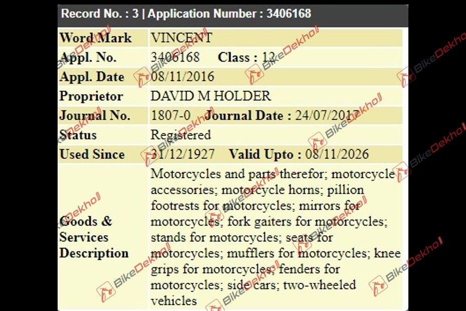Bajaj Acquires Rights For Vincent Motorcycles