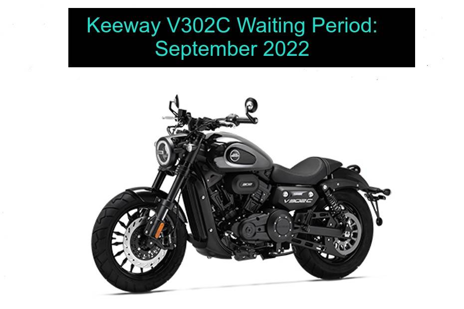 Keeway V302C Waiting Period: September 2022