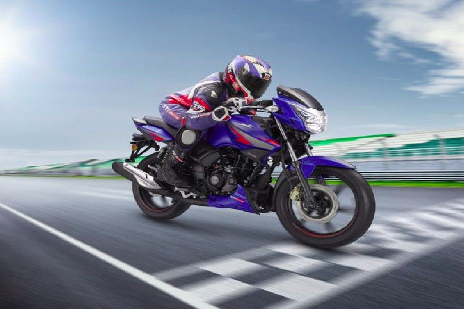 Updated TVS RTR 160 Updated TVS RTR 160