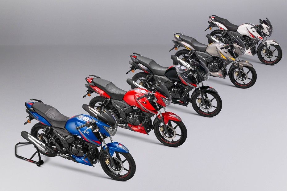 Updated TVS RTR 160 Colours Updated TVS RTR 160 Colours
