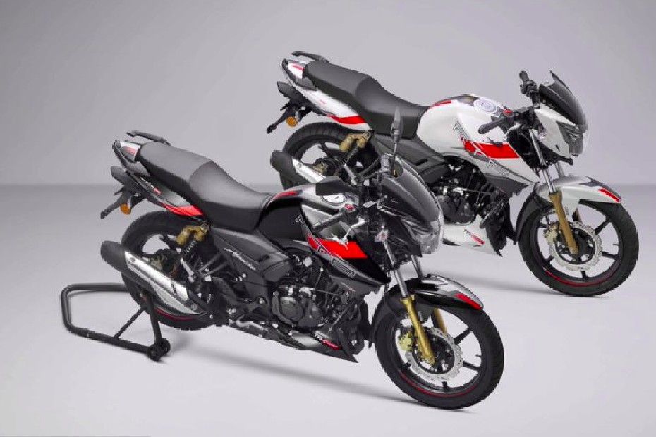 Updated TVS RTR 180 Colours Updated TVS RTR 180 Colours