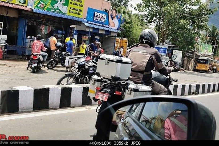Royal Enfield Himalayan 450 Spied Testing