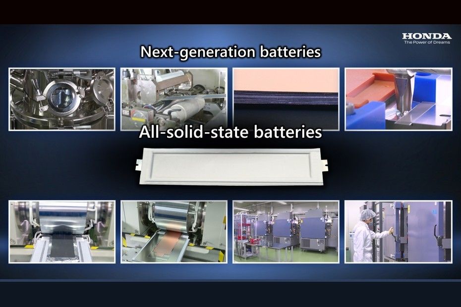 Honda all-solid-state battery