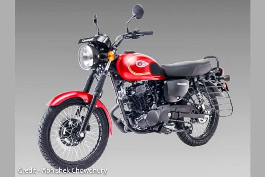 Kawasaki W175 Special Edition Red Kawasaki W175 Special Edition Red
