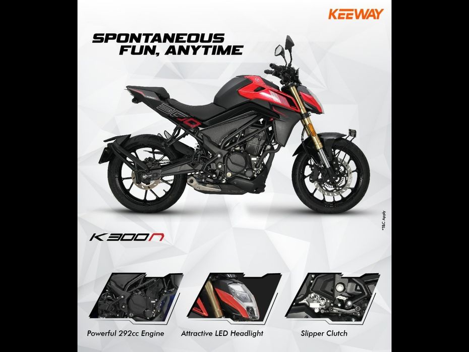 Keeway K300 N Features Keeway K300 N Features