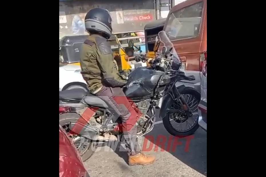 Royal Enfield Himalayan 450 Spotted Testing