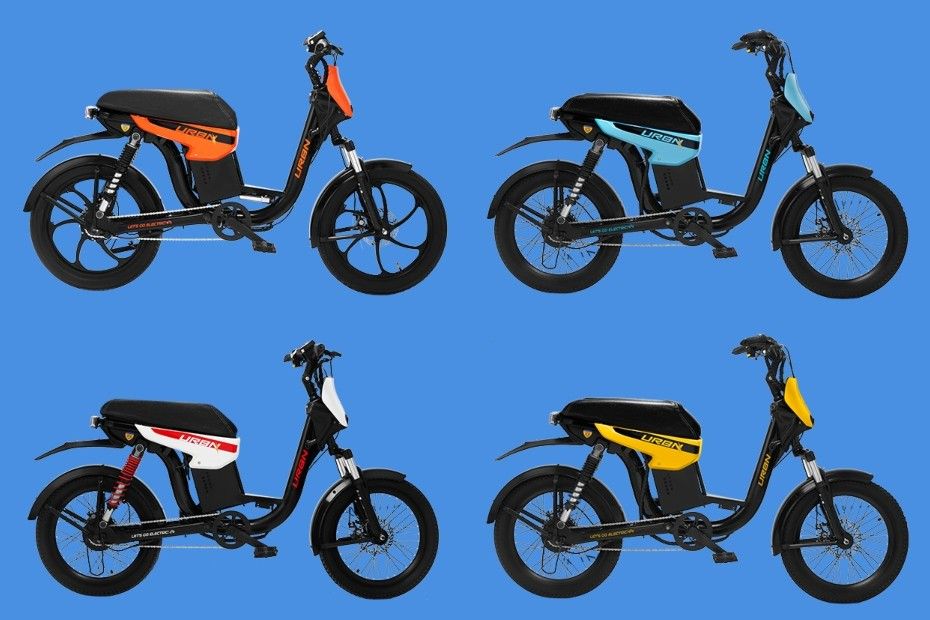 Motovolt Urbn Electric Moped Colours