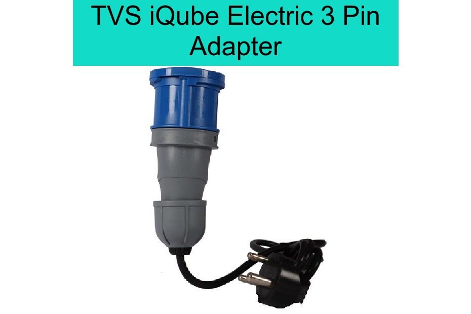 TVS iQube Electric 3 Pin Adapter