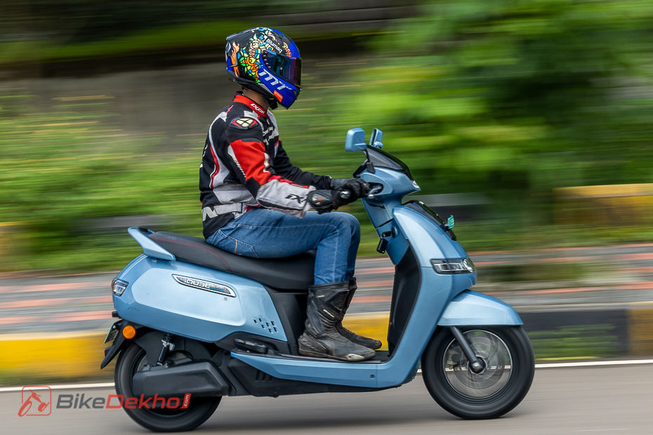 TVS iQube S performance