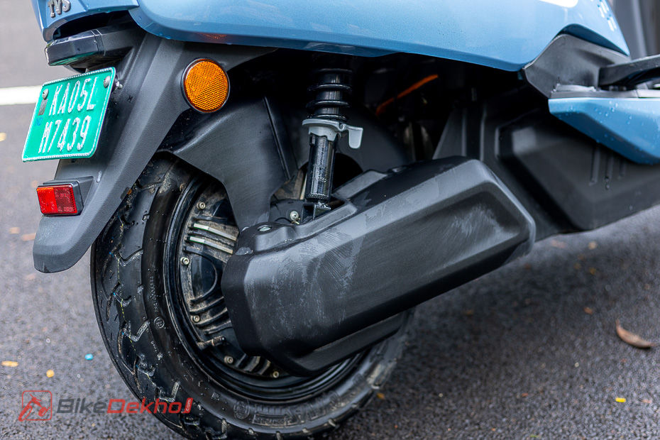 TVS iQube S rear suspension