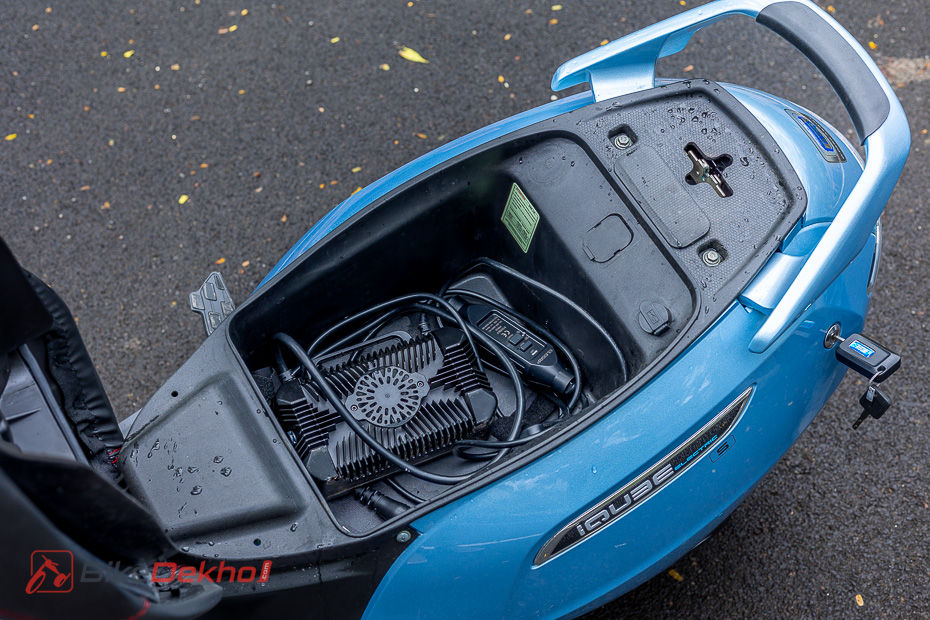TVS iQube S Underseat Storage