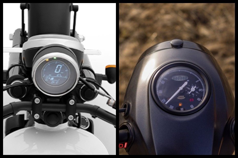 Jawa 42 Bobber And Perak Instrument Cluster