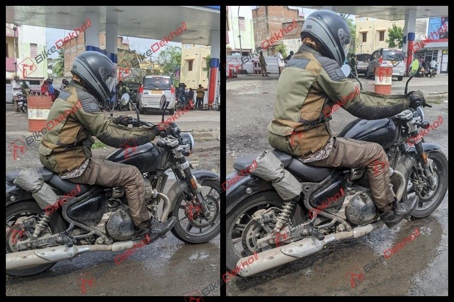 Royal Enfield Super Meteor 650 Spied Testing Royal Enfield Super Meteor 650 Spied Testing