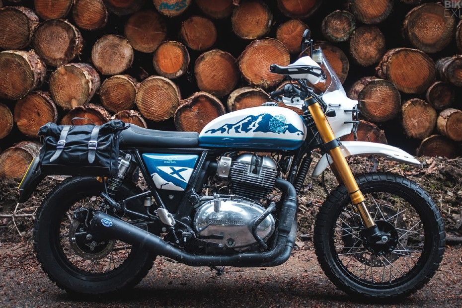 Custom Royal Enfield 650cc Scrambler