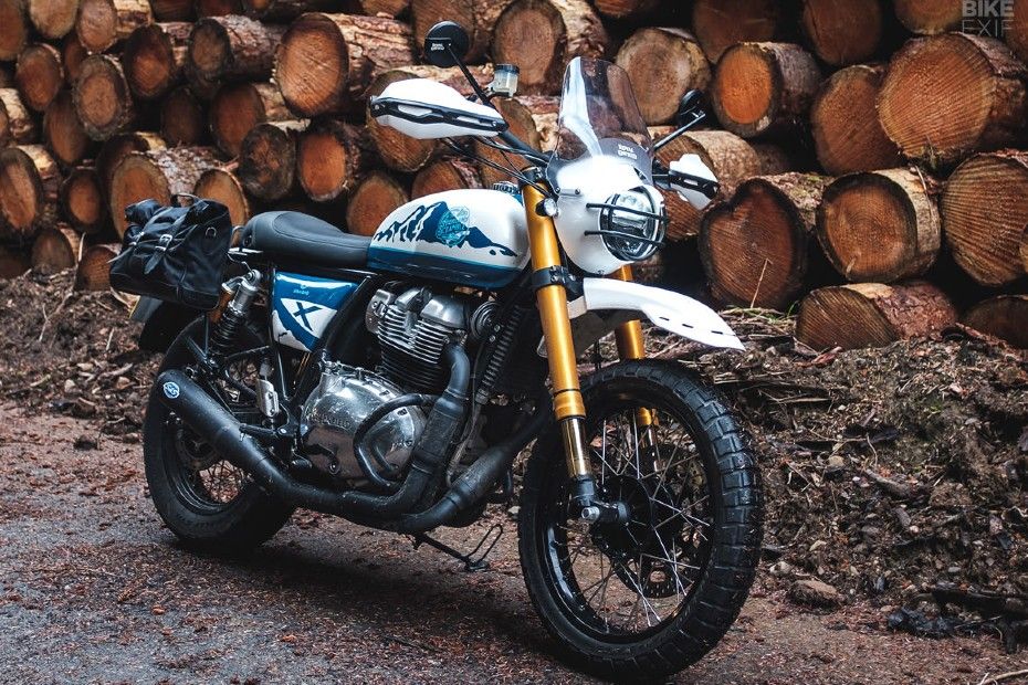 Custom Royal Enfield 650cc Scrambler