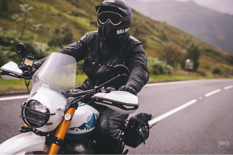 Custom Royal Enfield 650cc Scrambler