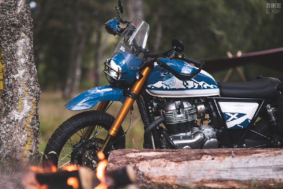 Custom Royal Enfield 650cc Scrambler