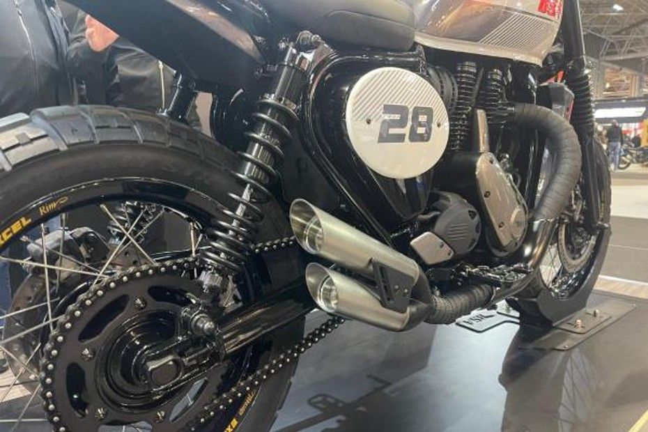 BSA Scrambler Exhaust