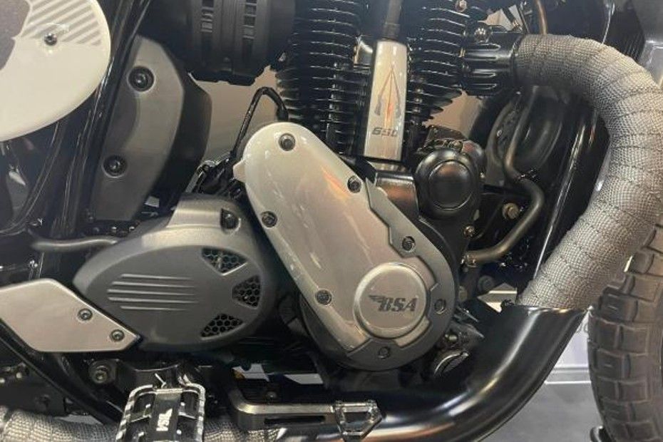 BSA Scrambler Engine