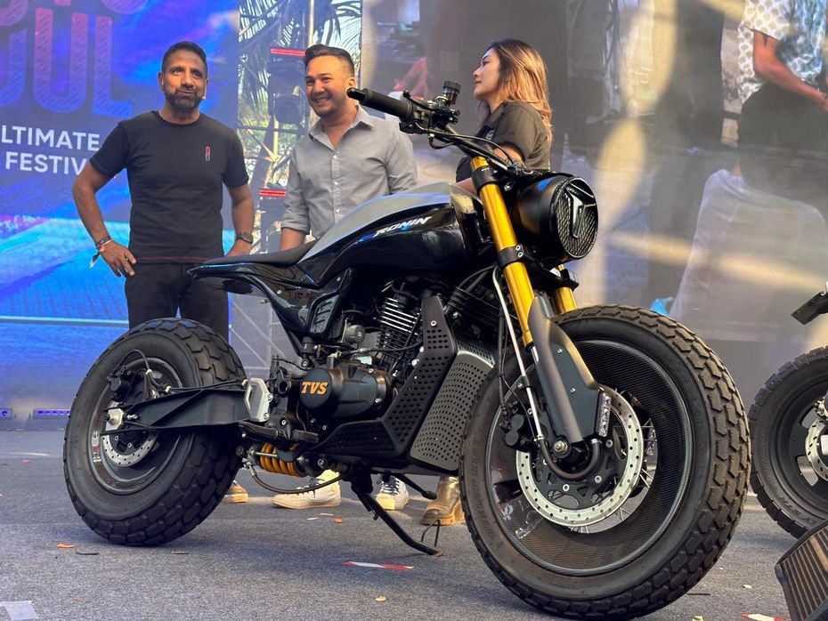 Ronin Top Model Modified TVS Motosoul 2023: 4 Modified TVS Ronin Bikes Unveiled | BikeDekho