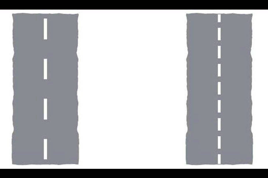 Indian motor vehicle rules explained what do the white yellow lines