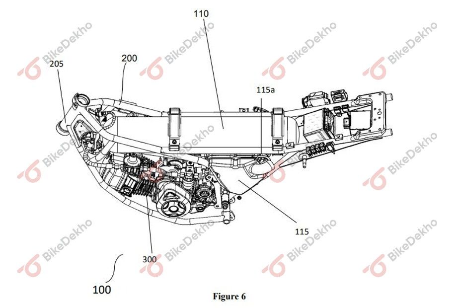 Bajaj CNG Bike Frame Tank Bajaj CNG Bike Frame Tank