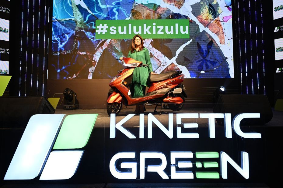Kinetic Green Zulu Electric Scooter Kinetic Green Zulu