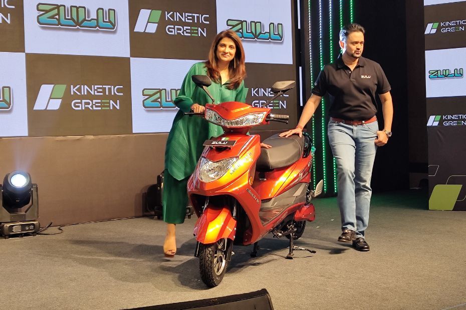 Kinetic Green Zulu Electric scooter launched Kinetic Green Zulu