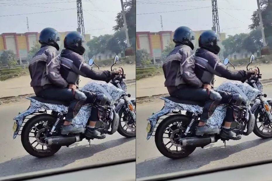 Hero Mavrick 440 Spied Again