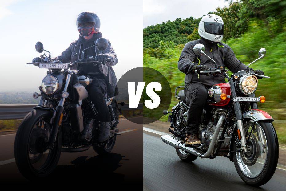 Hero Mavrick 440 Vs Royal Enfield Classic 350: Image Comparison