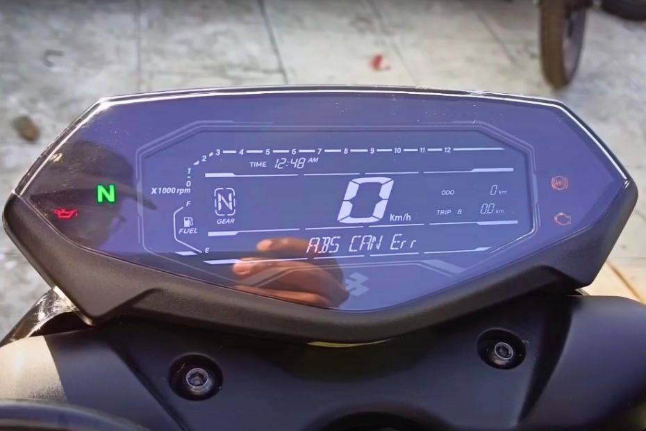 Updated Bajaj Pulsar N160 Instrument Console