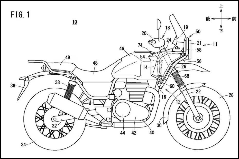 Honda Developing A CB350 Based Royal Enfield Himalayan Rival