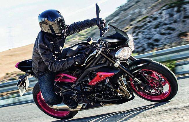 Triumph Street Triple RX Black