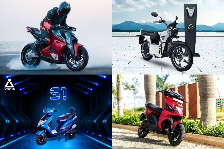 Top 5 EV Two-Wheelers With Best Range In India