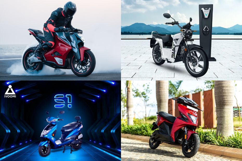 Top 5 EV Two-Wheelers With Best Range In India Top 5 EV Two-Wheelers With Best Range In India