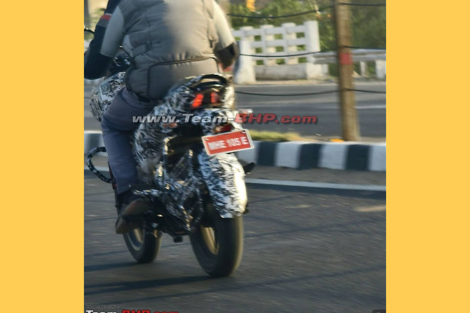 Bajaj Pulsar Adventure Bike Spied For The First Time