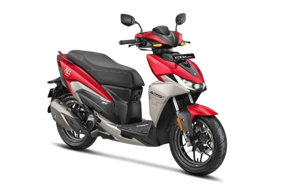 Hero Xoom 125R Front Three Fourth